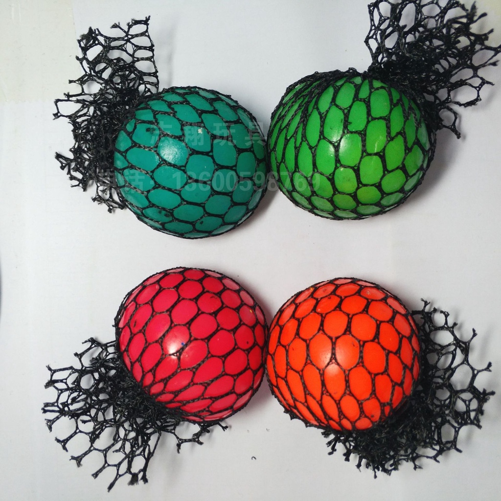 Đồ chơi Xả Stress/Quả Bóng Bóp trứng lưới/Bóng Bóp Slime trút giận đầy màu sắc chất lượng đảm bảo