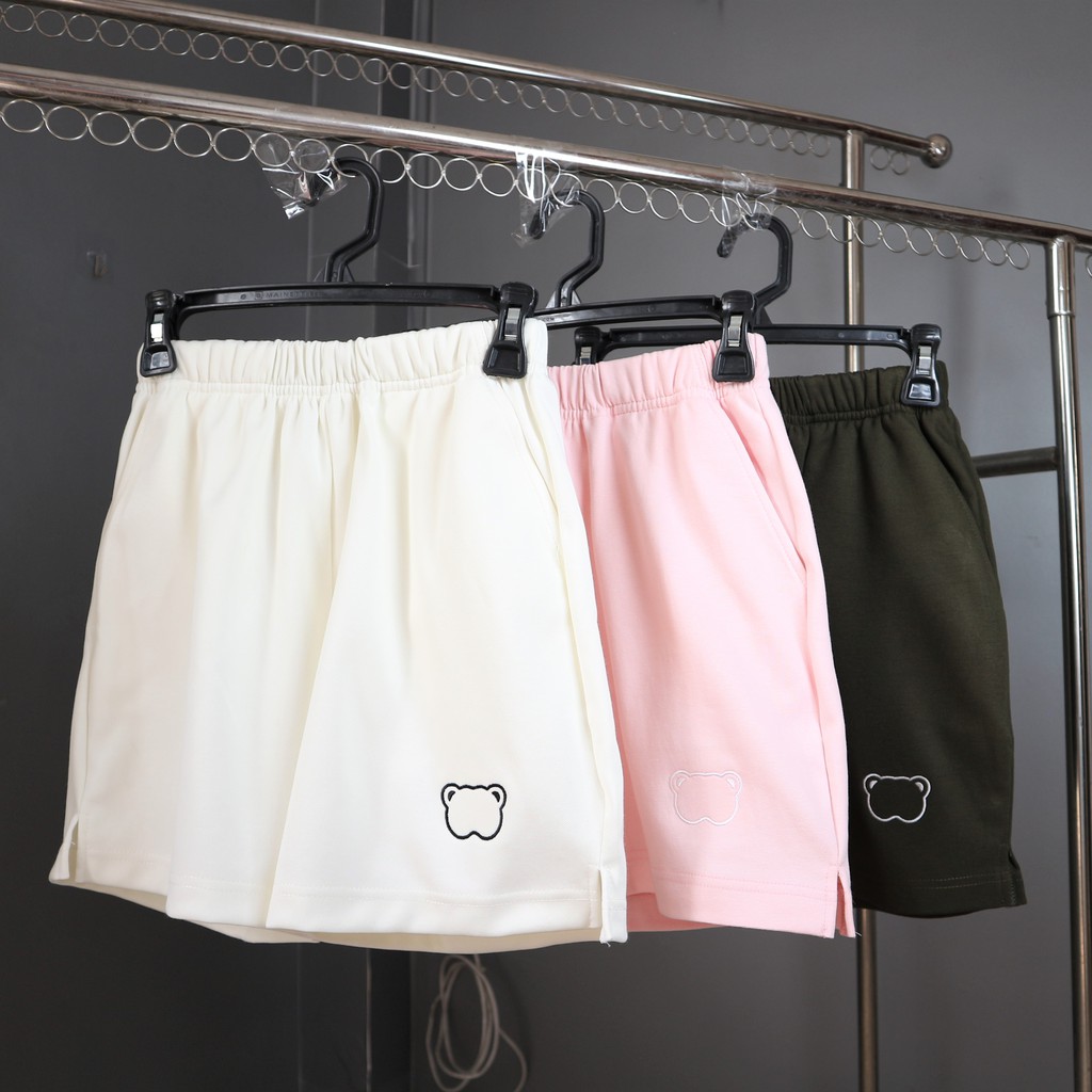 [Mã FAMAYWA giảm 10K đơn 50K] QUẦN ĐÙI THÊU GẤU | BigBuy360 - bigbuy360.vn