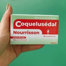 Viên Thảo Dược Nhét_Hậu_Môn Ho_ Đờm Coquelusedal Nourrisson cho bé 0-30 tháng