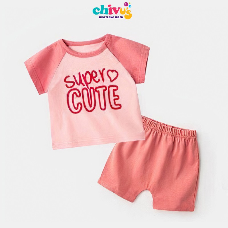  Bộ Cộc Tay Kwoo Hè Chất Thun Lạnh, Quần Áo Trẻ Em Mềm, Mát Cho Bé Từ 7-17kg