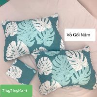 2 Vỏ gối nằm,(40x60) cotton poly
