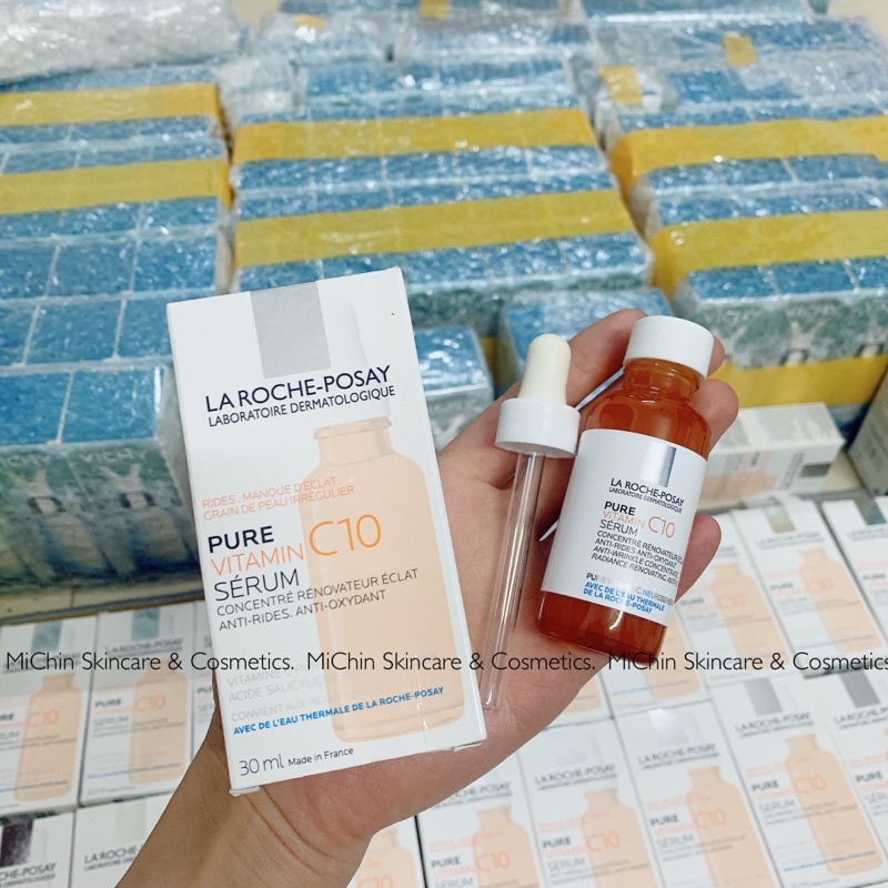 Tinh chất La Roche-Posay Pure Vitamin C Serum  mờ thâm, dưỡng trắng da