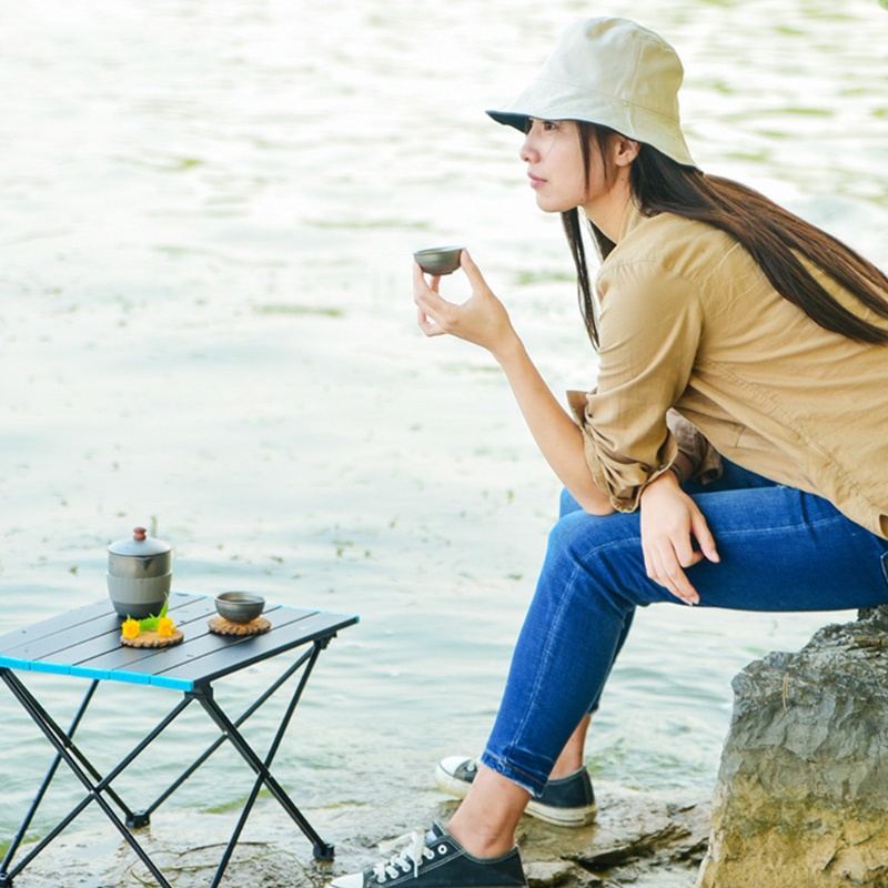 Bàn xếp mini bằng hợp kim nhôm dùng đi cắm trại