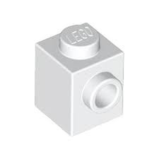 -87087-Brick, Modified 1 x 1 with Stud on 1 Side