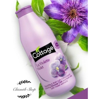 Sữa Tắm Cottage Pháp Hương Hoa Violet 750ml