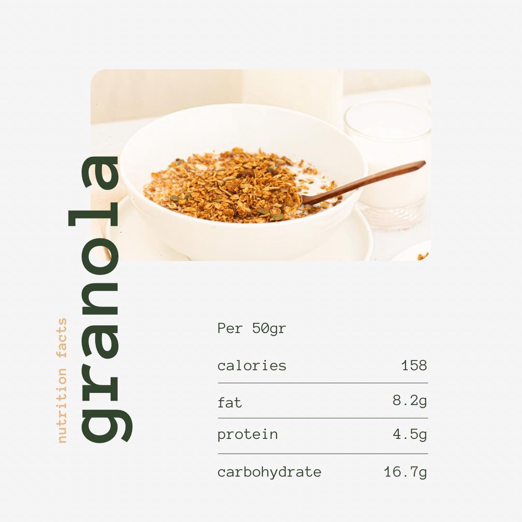 Granola SIÊU HẠT không đường dùng cho người ăn kiêng, eatclean