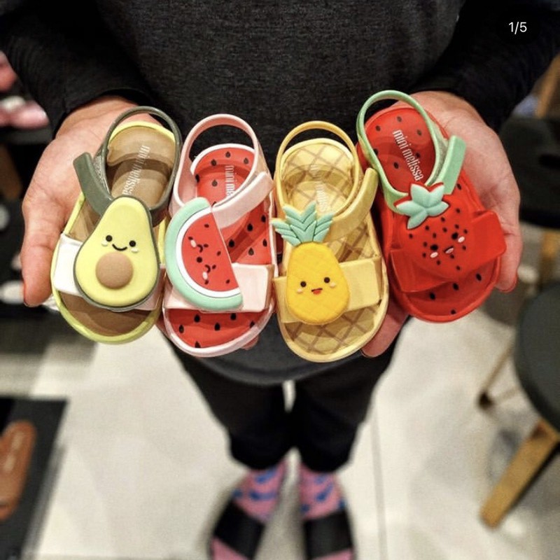 Sandal cho bé trai bé gái 1-6 tuổi ⚡️ FREESHIP ⚡️ Sandal nhựa thơm mini melissa mẫu mới HOT nhất