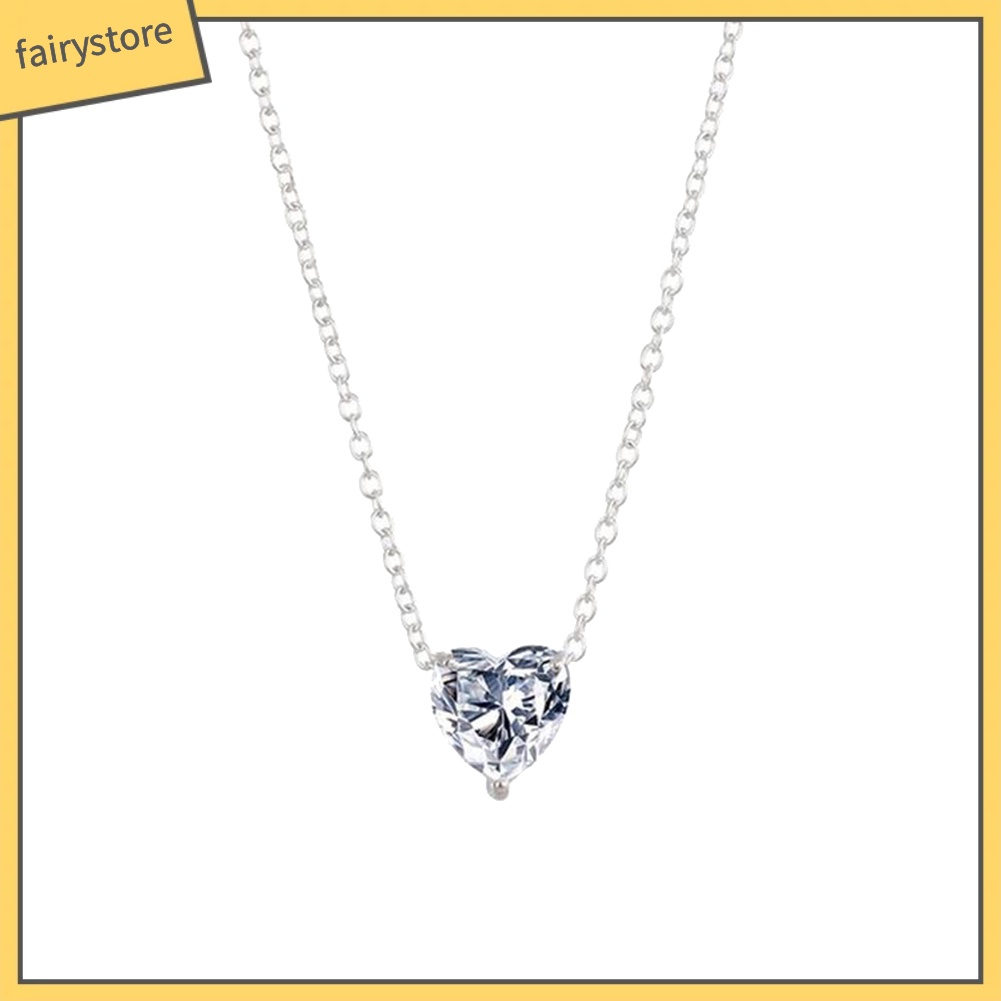 Vòng cổ choker hình trái tim đính đá thời trang cho nữ