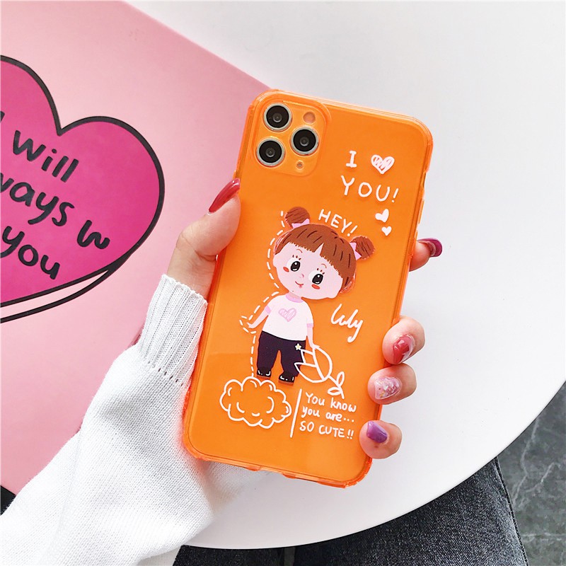Ốp lưng iphone Love you neon dẻo mềm 5/5s/6/6plus/6s/6splus/7/7plus/8/8plus/x/xr/xs/11/12/pro/max/plus/promax | BigBuy360 - bigbuy360.vn