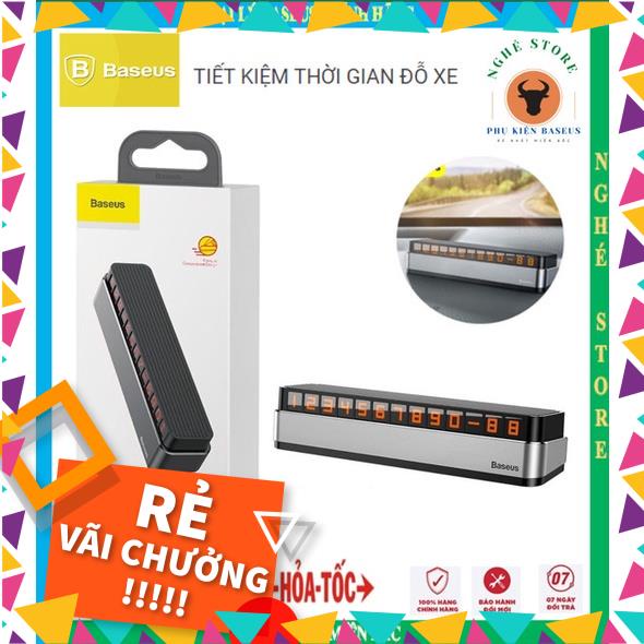 Bảng thông báo số điện thoại chủ xe có phản quang thiết kế sang trọng thông minh dùng trên xe ô tô - Baseus | BigBuy360 - bigbuy360.vn