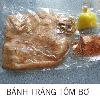 Combo 10b Bánh tráng muối tôm bơ