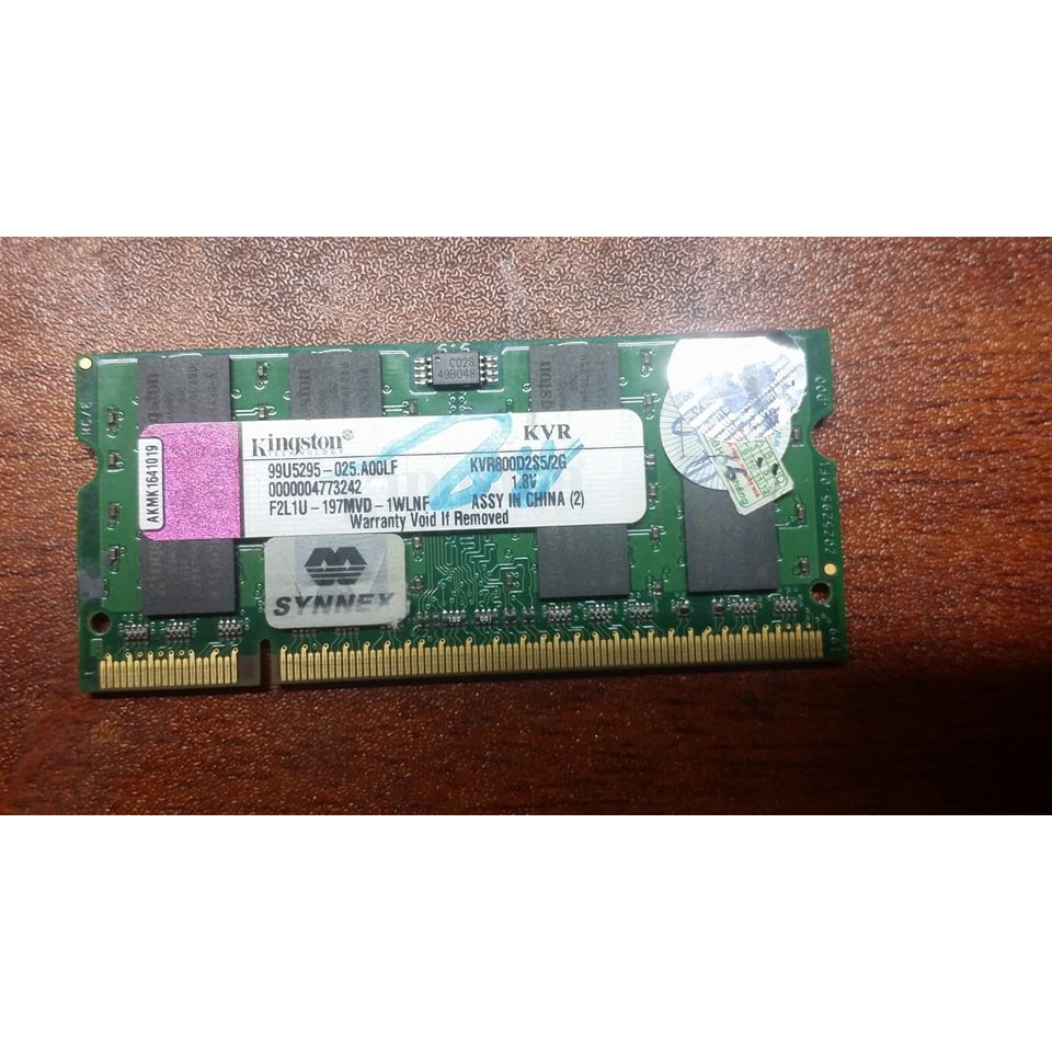Ram LAPTOP  2G DR2(BÓC MÁY)