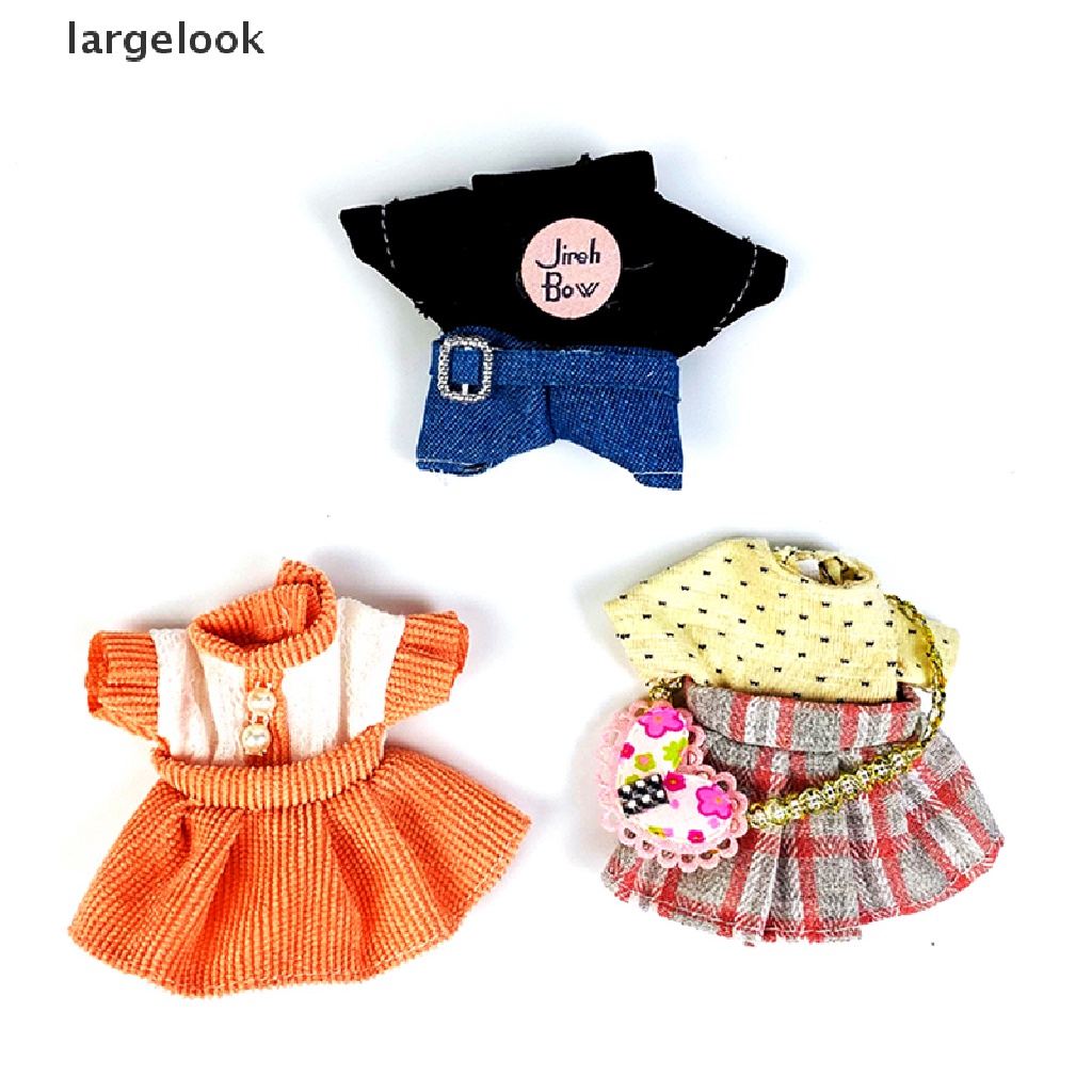 Đầm đồ chơi búp bê nhiều màu 6inch tỉ lệ 1: 12