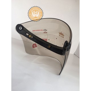 Kính Flat Royal cho nón bảo hiểm 3/4 (Khói Trà)