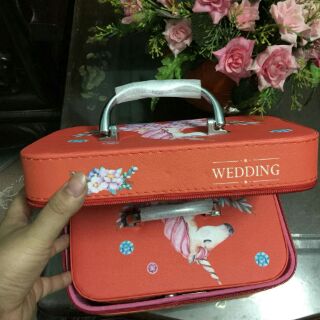 Set 2 cốp mỹ phẩm