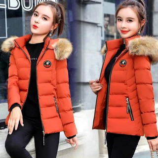 áo khoác phao nữ lót lông siêu xinh siêu ấm thời trang trẻ cho mùa đông bb66