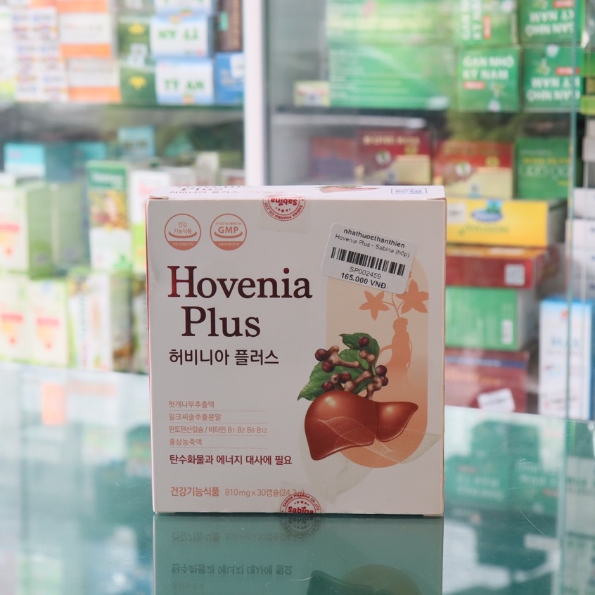 {Nhập khẩu Hàn} Viên nang Hovenia Plus – Hỗ trợ điều trị viêm gan, giải độc gan và tăng cường chức năng gan (30 viên)