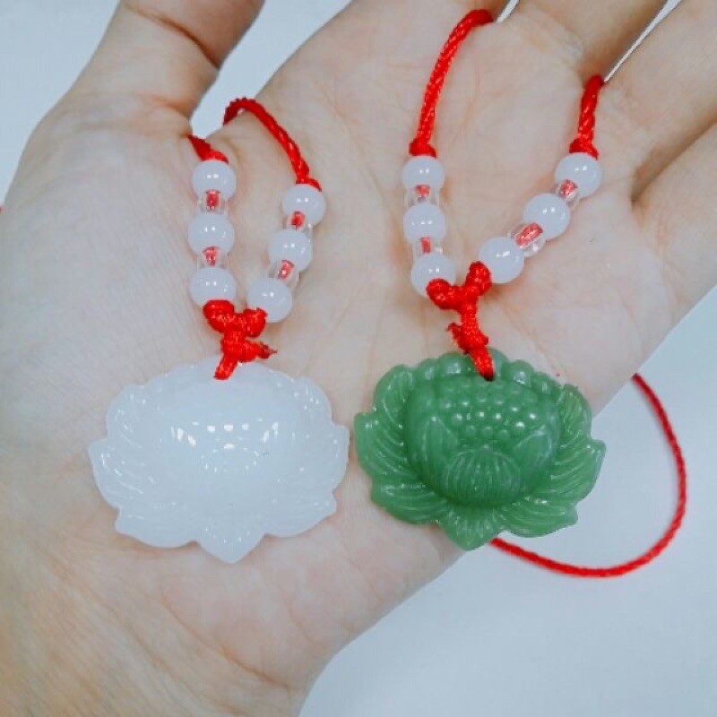 Dây chuyền vải hoa sen đá DCHS002