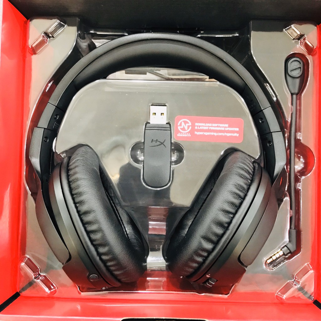 Tai Nghe Không Dây Cho PC/PS4 Kingston HyperX Cloud Flight Wireless