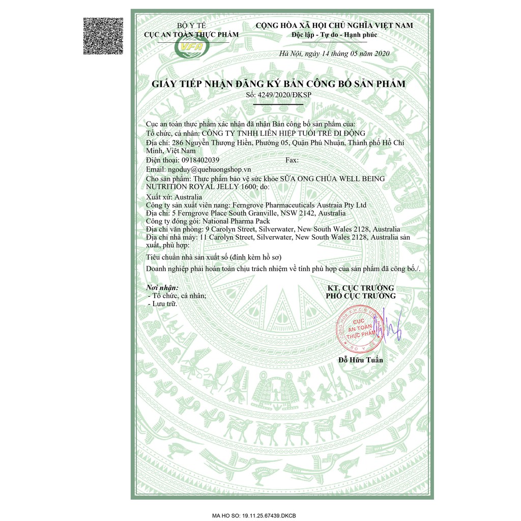 Viên Uống Sữa Ong Chúa Làm Đẹp Da + TĂNG CƯỜNG SỨC KHỎE WELL BEING Chính Hãng ÚC 365 Viên