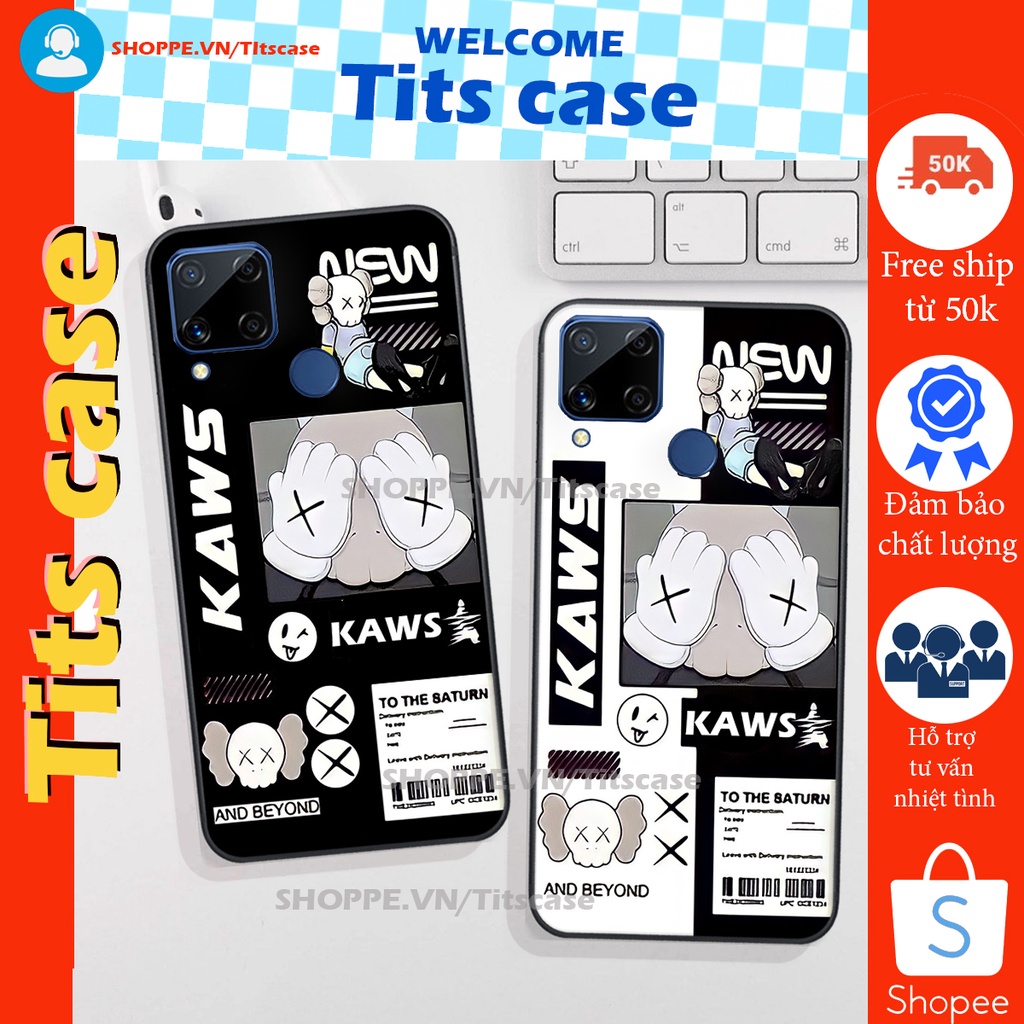 Ốp lưng Realme C15 in hình GẤU K@WS- BE@R COOL-CỰC XINH-RẺ-BỂN -ĐẸP