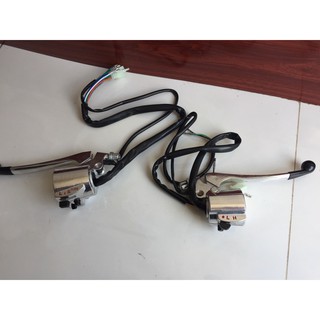 cùm đèn honda 67 - có đề và nút pha cos
