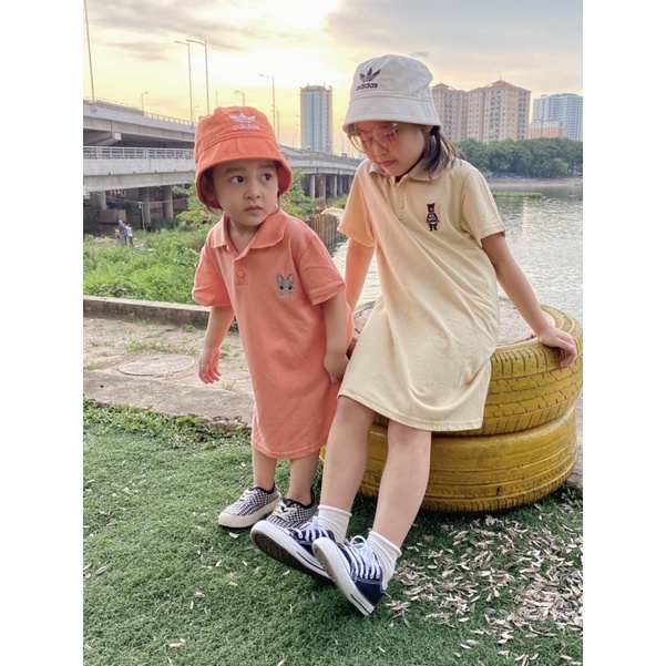 Váy polo dáng A size 100-160