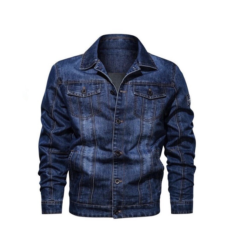 Áo Khoác Jean Nam Cao Cấp Hải Triêu 012