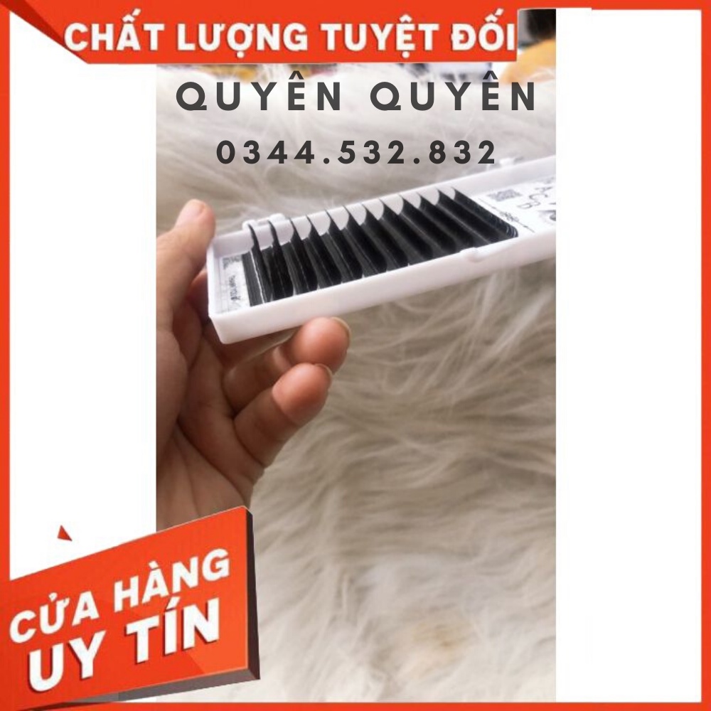 Mi mix độ cong C CC D U-dụng cụ nối mi-mi khay-mi fan-QUYÊN QUYÊN