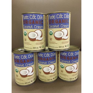 Nước cốt dừa hữu cơ 400ml
