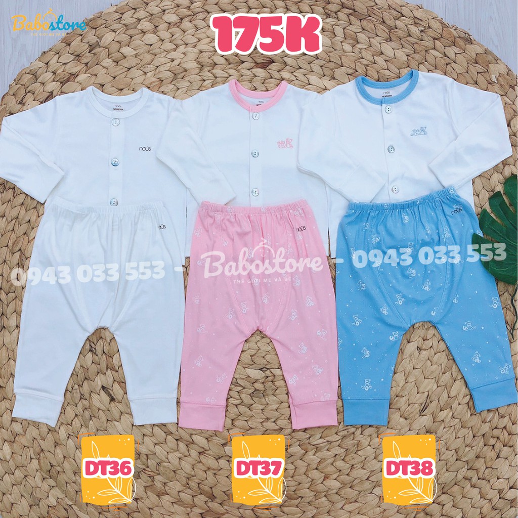 Bộ quần áo nous  cài thẳng dài newborn 3-7kg