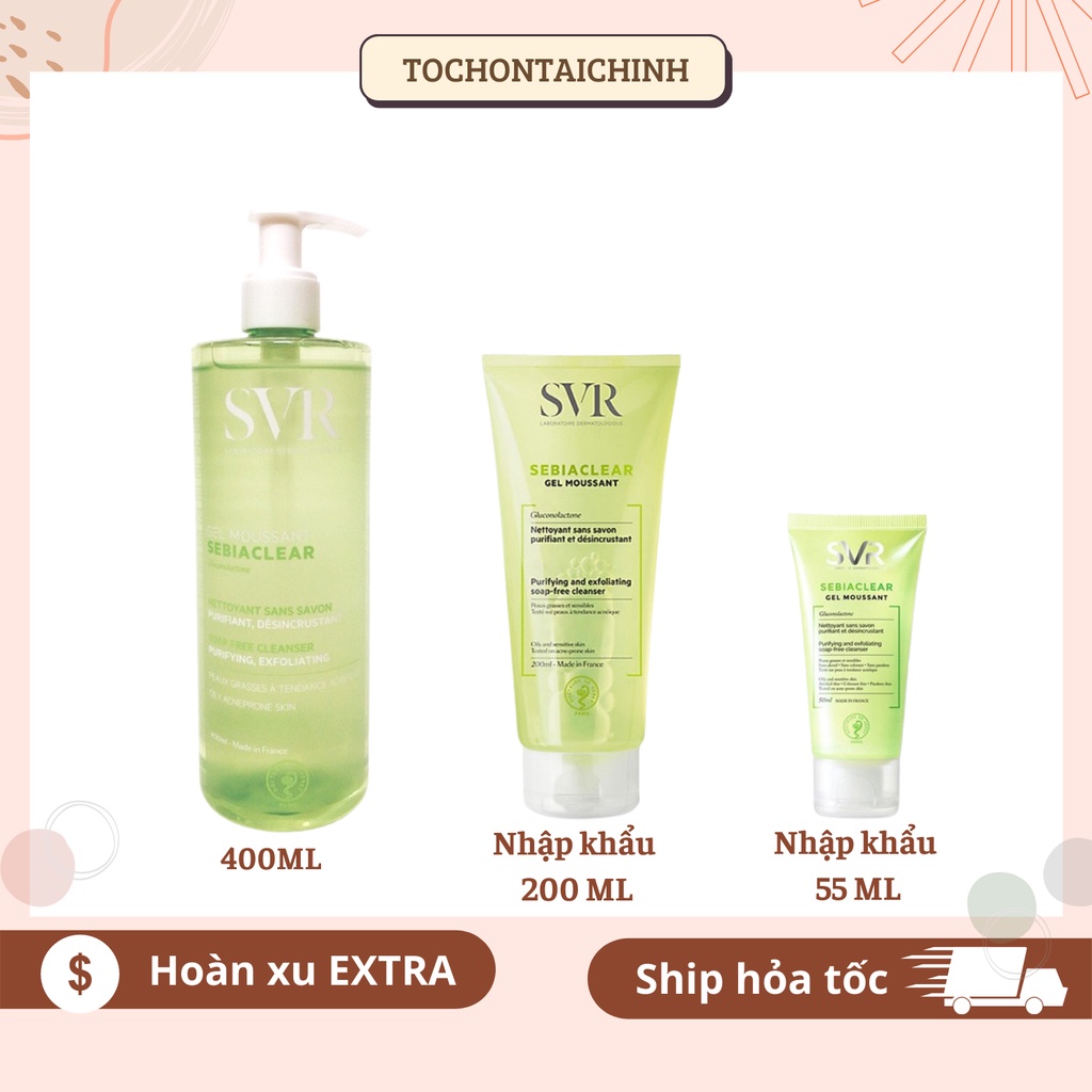 Sữa Rửa Mặt Cho Da Dầu Gel Moussant