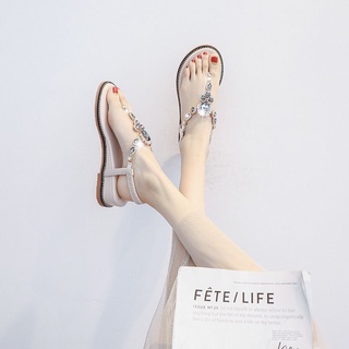 Giày sandal xỏ ngón đế bằng dễ phối đồ cho nữ