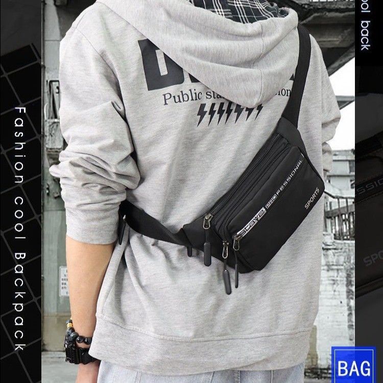 Túi Đeo Chéo Thể Thao Thời Trang Hàn Quốc Dành Cho Nam