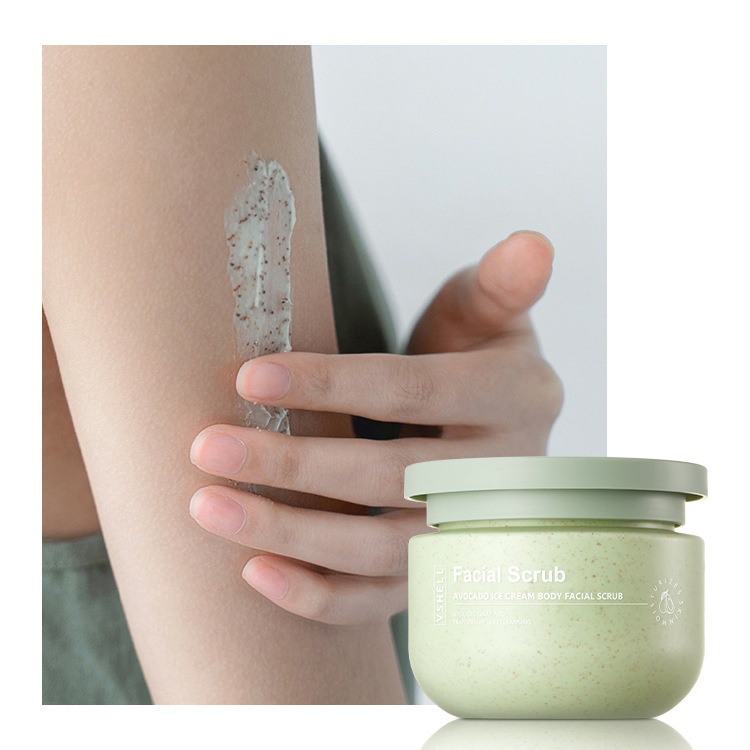 HÀNG CAO CẤP - TẨY TẾ BÀO CHẾT BODY BƠ FACIAL SCRUB TRẮNG DA DƯỠNG ẨM CHỐNG LÃO HÓA