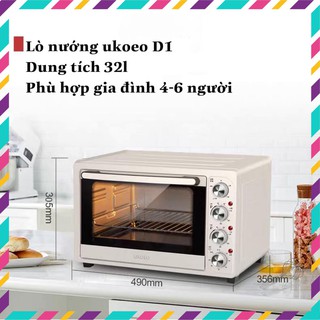 LÒ NƯỚNG CƠ UKOEO D1 32L CHÍNH HÃNG