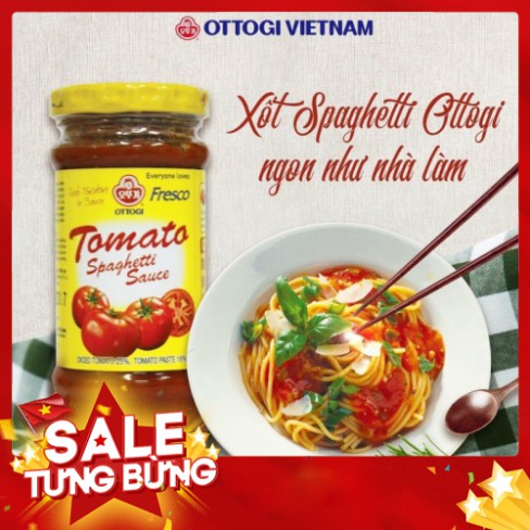 Giá rẻ nhất Sốt Spaghetti ottogi 220g (trộn bún mì ăn liền siêu ngon)