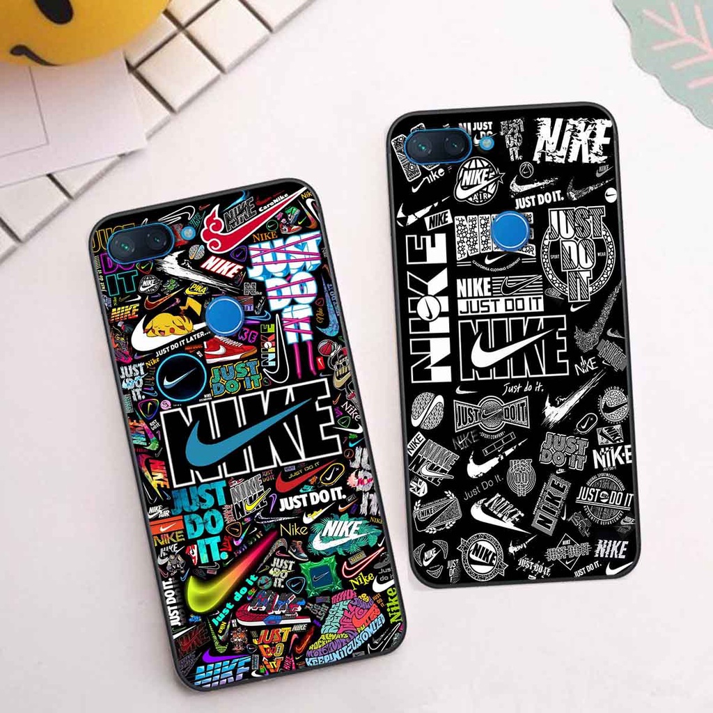 Ốp Xiaomi Mi 8 SE / Mi 8 Lite in hình thương hiệu L.V, N.I.K.E cá tính, đẳng cấp