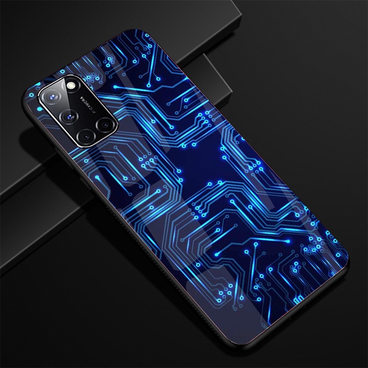 Ốp Lưng Kính OPPO A52, A92, A16 Hình in 3D sáng bóng cao cấp