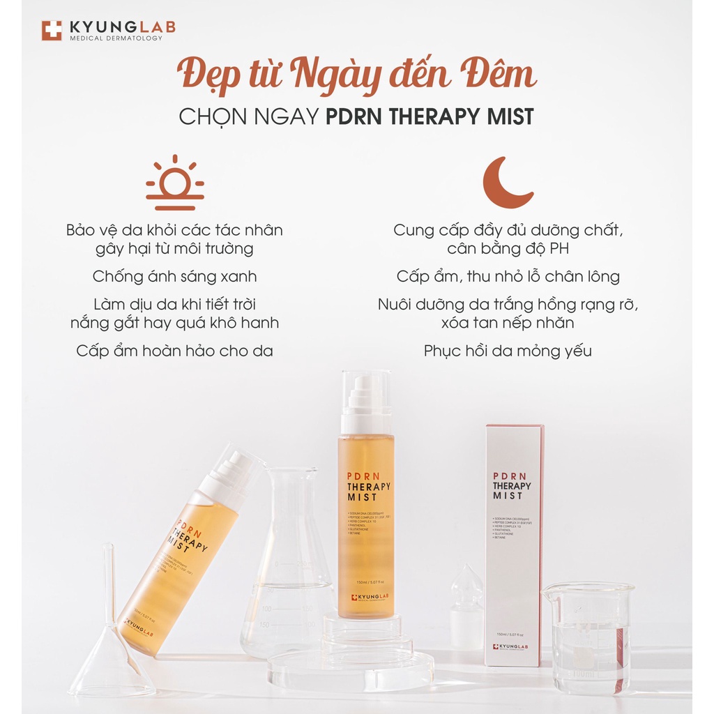 Xịt khoáng dưỡng ẩm KYUNG LAB PDRN THERAPY MIST 150ml