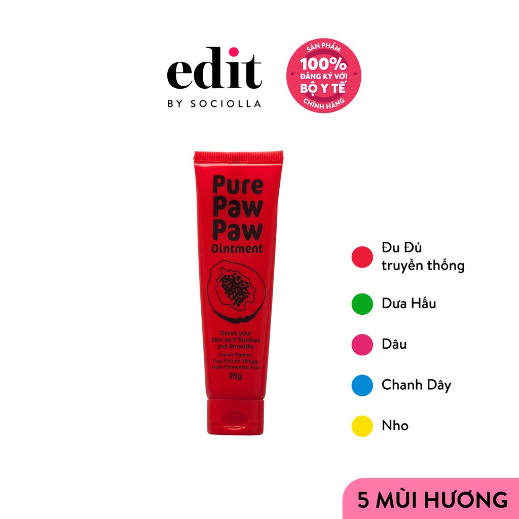 Kem cấp ẩm và giảm nứt nẻ dạng sáp Pure Paw Paw 25g