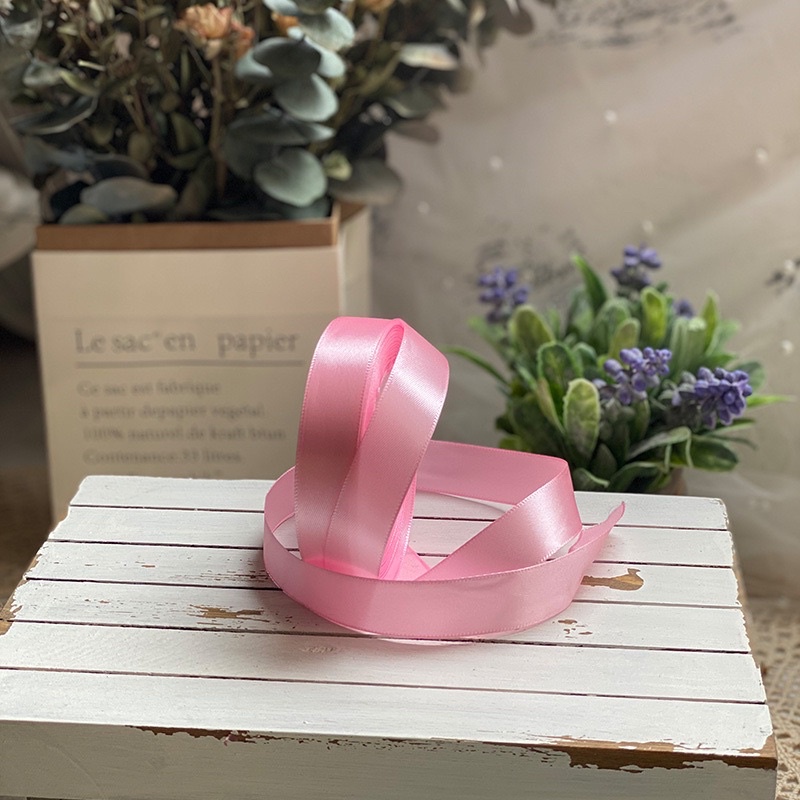 Ruy băng 2cm chữ HAPPY BIRTHDAY, chấm bi trang trí bánh sinh nhật