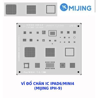 Vĩ đổ chân / vĩ làm chân ic ipad6/mini4 / mijing iph-9