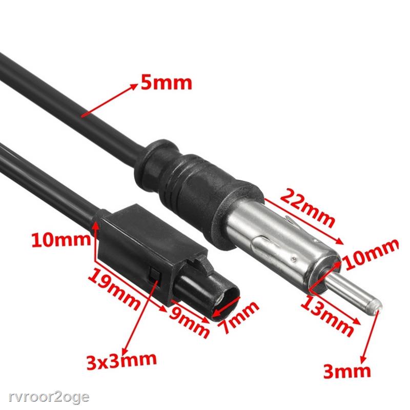 GENUINE Cáp nối ăng ten vô tuyến cho xe hơi