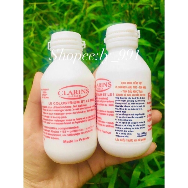 Sữa non kích trắng clarins chai 100 gram | BigBuy360 - bigbuy360.vn