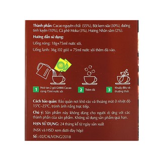 Bột ca cao 5in1 324g