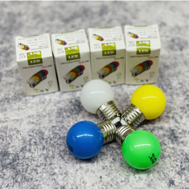 Bóng Đèn Búp Chanh 3w ngoài trời, Bóng Led Chanh 3w giá tốt, Bóng Chanh led trang trí trong nhà sân vườn 3w