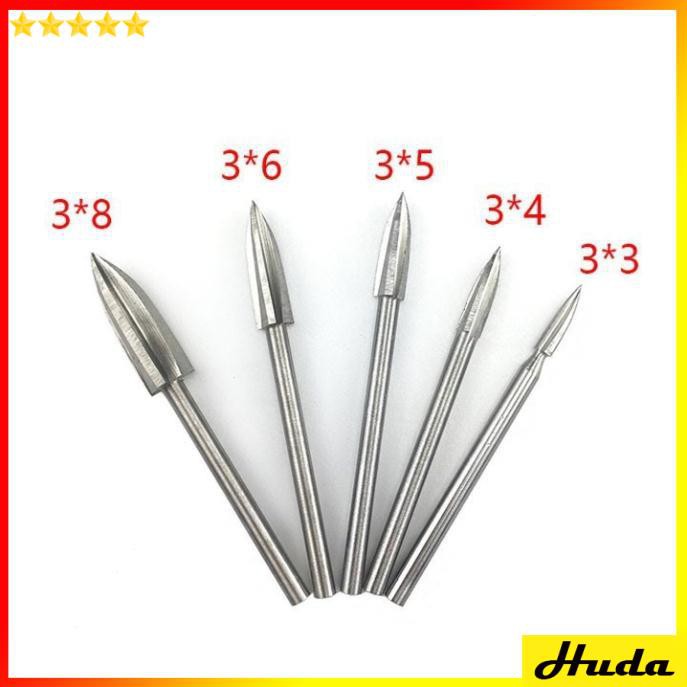 Bộ mũi điêu khắc gỗ gắn máy cầm tay  -  đồ làm mộc