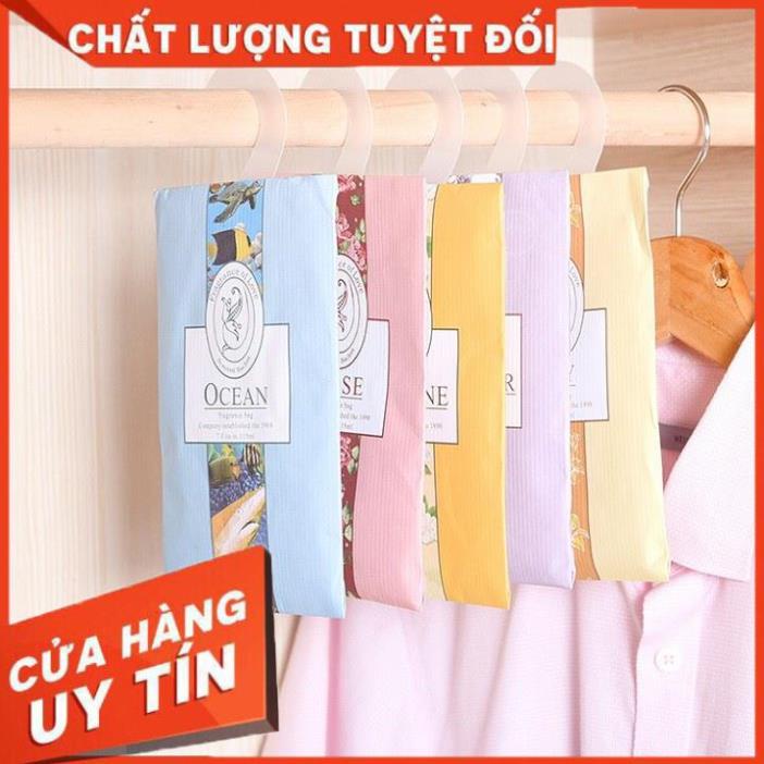 (Video Clip)  Túi Thơm Thảo Mộc Treo Phòng, Treo Tủ Quần Áo Loại Vỏ Màu Chọn Mùi