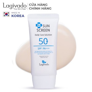 Kem chống nắng dành cho da nhạy cảm, da dầu mụn với spf 50 +/ pa+++ hàn quốc dr. lagivado suncreen 50 gram